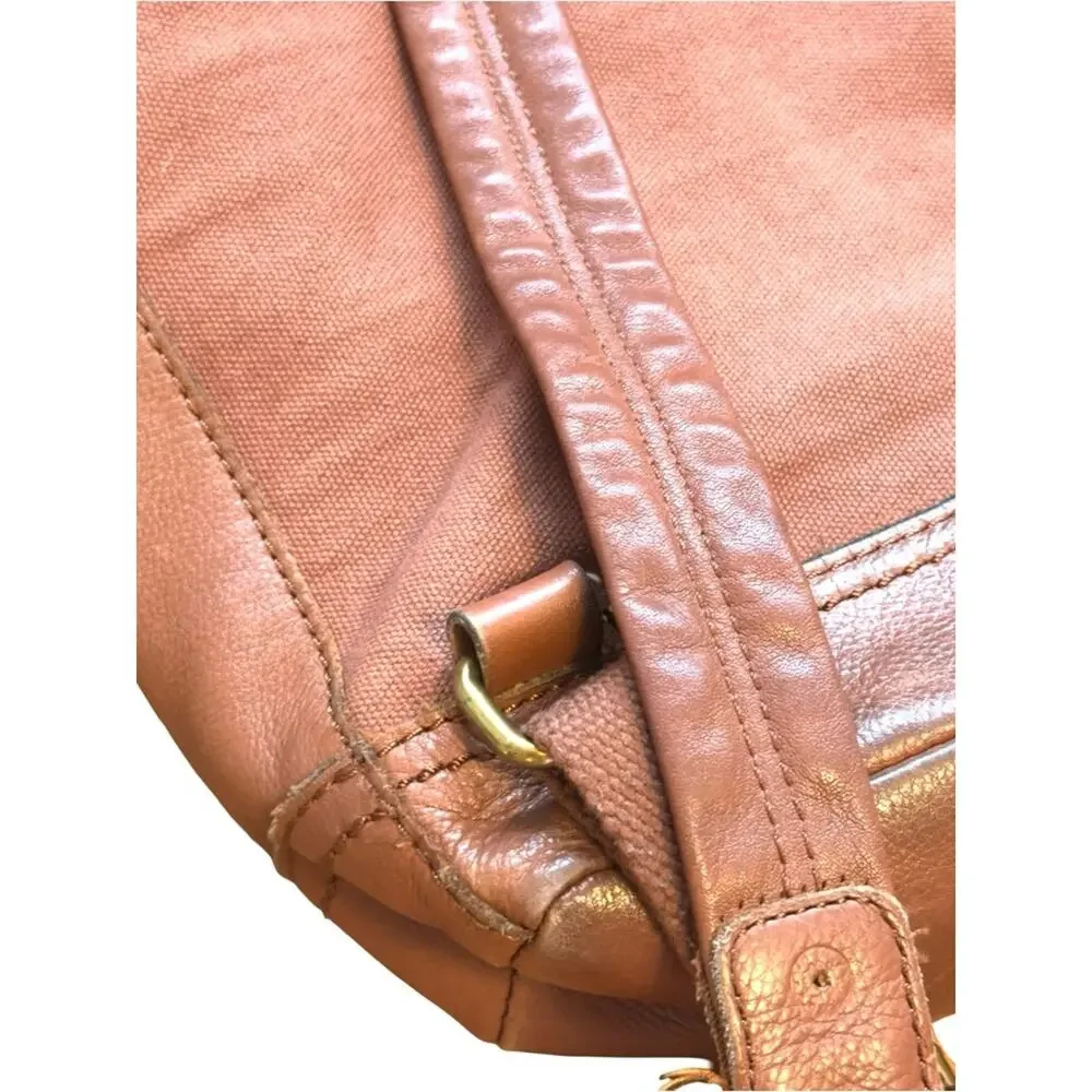 THE SAK Collective  women's Brown Leather Convertible Backpack Tote Bags